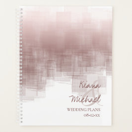 Waterverf Reflections Wedding Cinnamon Roos ID774 Planner