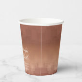 Waterverf Reflections Wedding Clay ID774 Papieren Bekers (Rechts)