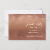 Waterverf Reflections Wedding Clay ID774 RSVP Kaartje (Achterkant)
