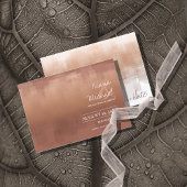 Waterverf Reflections Wedding Clay ID774 Save The Date