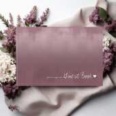 Waterverf Reflections Wedding Mauve ID774 Gastenboek