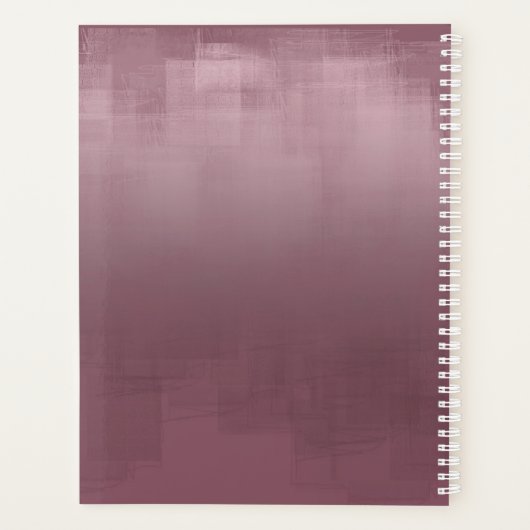 Waterverf Reflections Wedding Mauve ID774 Planner (Achterkant)