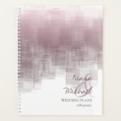 Waterverf Reflections Wedding Mauve ID774 Planner (Voorkant)