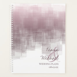Waterverf Reflections Wedding Mauve ID774 Planner