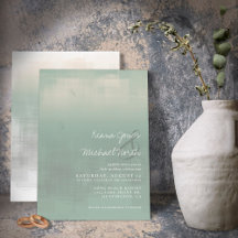 Waterverf Reflections Wedding Sage ID774