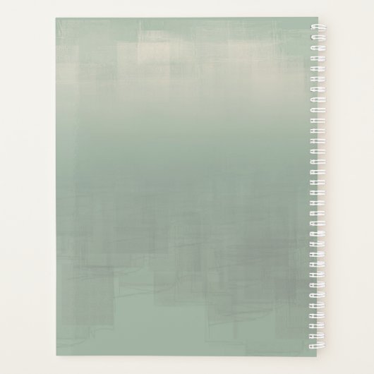 Waterverf Reflections Wedding Sage ID774 Planner (Achterkant)