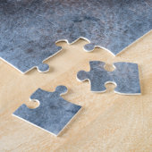 Waterverf Regen op Tin Roof Puzzel (Zijkant)