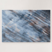Waterverf Regen op Tin Roof Puzzel (Horizontaal)