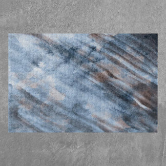 Waterverf Regen op Tin Roof Puzzel