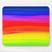 waterverf regenboog abstract poster muismat (Voorkant)
