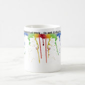 Waterverf regenboog * Artiest * Mok (Center)