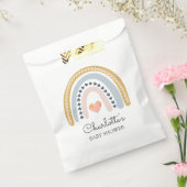 Waterverf Regenboog Baby Baby Bedankzakje (Gezegeld)