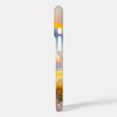 Waterverf regenboog boven wilde bloemenweide Case-Mate iPhone case (Achterkant / Links)