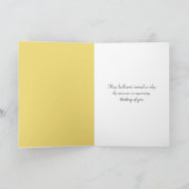 Waterverf regenboog boven wilde bloemenweide kaart (Binnen)