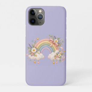 Waterverf Regenboog Cadeau – Charmante Wolk Case-Mate iPhone Case