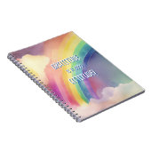 Waterverf Regenboog Dankbaarheid Notitieboek (Rechterzijde)