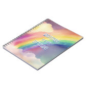 Waterverf Regenboog Dankbaarheid Notitieboek (Linkerzijde)