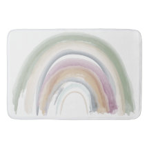 Waterverf Regenboog Gedempte Kleuren Boho Chic Dou