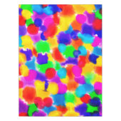 Waterverf regenboog gekleurd tafelkleed (Voorkant)