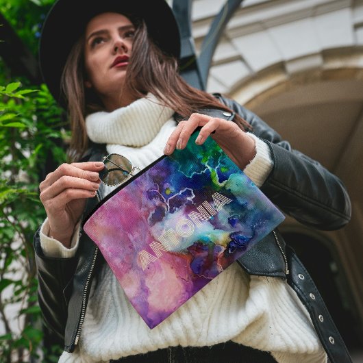 Waterverf regenboog grillige  naam etui