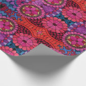 Waterverf Regenboog Kleur Mandala Cadeaupapier (Hoek)