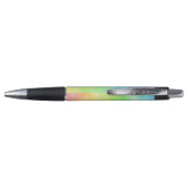 Waterverf regenboog lichte kleur capri legging hal pen (Achterkant)