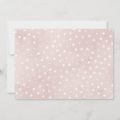 Waterverf Regenboog Meisje Eerste Verjaardagsfeest Kaart (Achterkant)