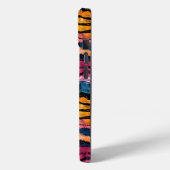 Waterverf regenboog tijger strepen Case-Mate iPhone case (Achterkant / Links)