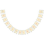 Waterverf regenboog verjaardagsfeest vlaggetjes (Alle)