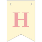 Waterverf regenboog verjaardagsfeest vlaggetjes (Tweede vlag)