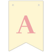 Waterverf regenboog verjaardagsfeest vlaggetjes (Derde vlag)