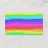 Waterverf regenboog, visitekaartje (Achterkant)