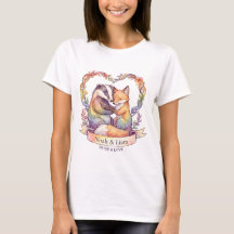 Waterverf Regenboog Vos & Das Pride Gepersonalisee