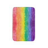 Waterverf regenboog Wash Bath Mat H (Voorkant Verticaal)