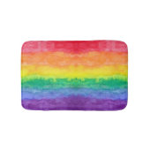 Waterverf regenboog Wash Bath Mat H (Voorkant)