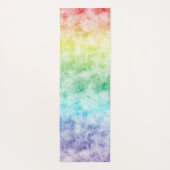 Waterverf regenboog yogamat (Achterkant)