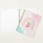 Waterverf regenboogaardbei planner (Display)