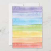 Waterverf Regenboogbaptismal Kaart (Achterkant)