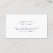 Waterverf RegenboogBeer Daycare Visitekaartje (Achterkant)