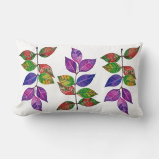 Waterverf regenboogbladeren kussen