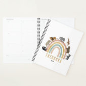 Waterverf regenboogdieren en Oerwouden voor de reg Planner (Display)