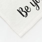 Waterverf regenboogdroomvanger & inspirerende woor fleece deken (Hoek)