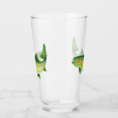 Waterverf regenboogforel glas (Links)