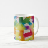 Waterverf RegenboogMok Koffiemok (Voorkant rechts)