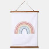 Waterverf regenboogneursery hangend wandkleed (Voorkant)