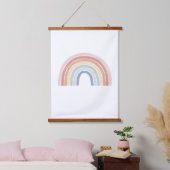 Waterverf regenboogneursery hangend wandkleed (Slaapkamer)