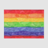 Waterverf regenboogpapier tissuepapier (Voorkant)