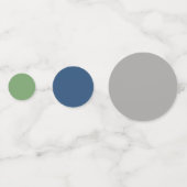 Waterverf Regenboogpatroon Confetti (Achterkanten)