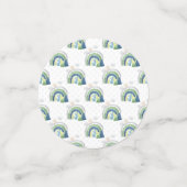 Waterverf Regenboogpatroon Confetti (Kleine voorkant)