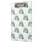 Waterverf regenboogpatroon klembord (Links)